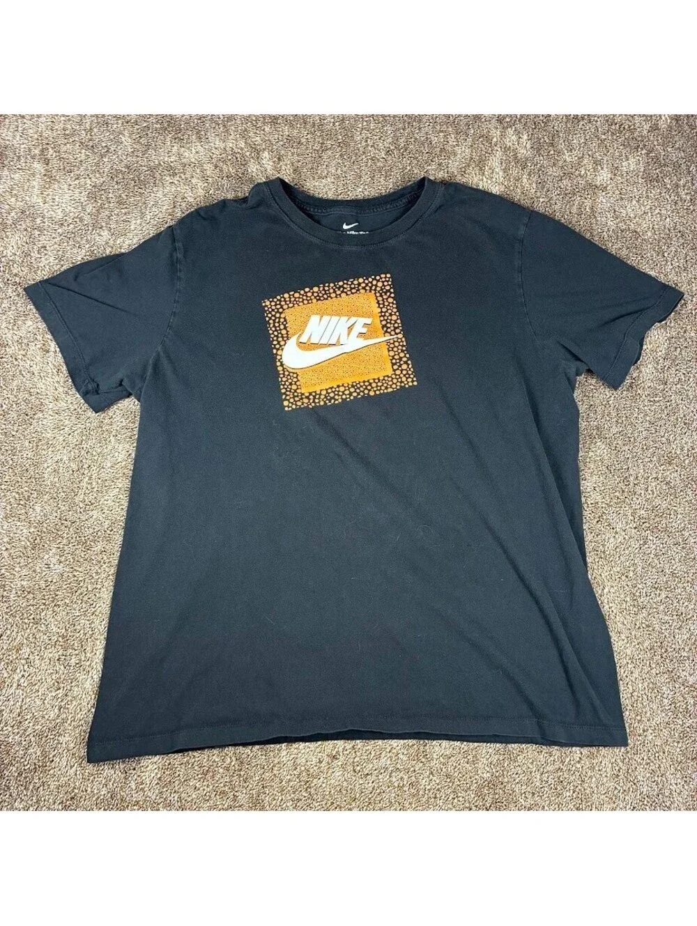 Nike Graphic Tee T Shirt Men's Size Large Black
